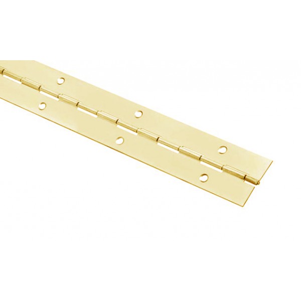 Cerniera metraggio acc. 1980x32x0,7 mm ottonato