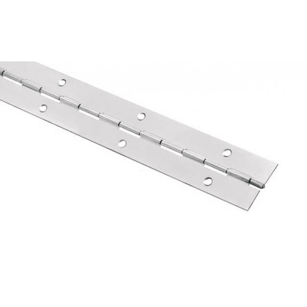 Cerniera metraggio acc. 1980x32x0,7 mm nichelato