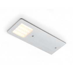 Led polar alluminio 5 w 70x190 mm bianco naturale