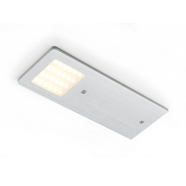 Led polar alluminio 5 w 70x190 mm bianco naturale