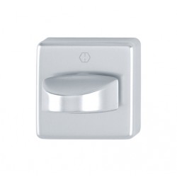 Nottolino wc all. quadro 52x52 mm q8 argento (f1)