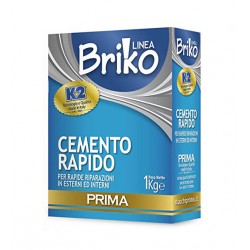 Briko k2 - cemento 1 kg rapido int / est grigio