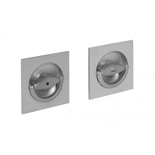 Kit duetto quadro 60x60 nott. att/att cromato sat.