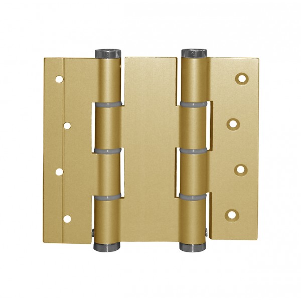 Cerniera a molla doppia 133x120 mm all. oro