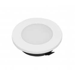 Led giordan ld d. 70 mm 3 w 4000 k opale / bianco