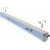 Lampada a led sottopensile cucina 4w - 31,3 cm prisma bianco briloner