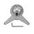 Gambe per tavolo diametro ø 60 mm – 71 cm acciaio nichel satinato
