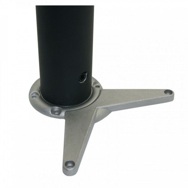 Gambe per tavolo diametro ø 60 mm – 71 cm acciaio nero 