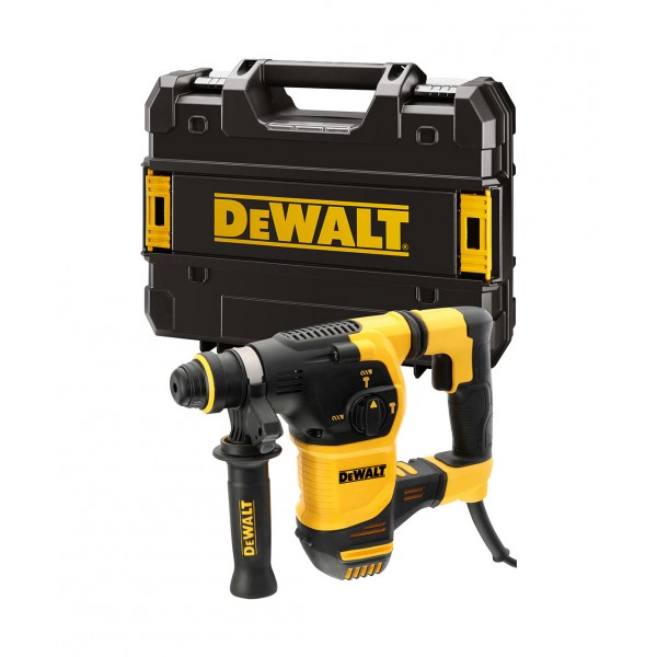 Tassellatore 950 w sds-plus 3,5 j con accessori e valigetta dewalt d25333k-qs