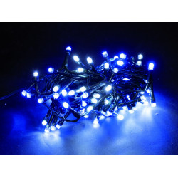 Luci di Natale per esterno 300 led bianco freddo blu...