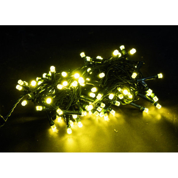 Luci di Natale per decorazioni da esterno catena da 500 led colore oro