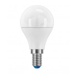 Lampadina led sfera opale a+ 7,5 / 60 w e14 l/fr