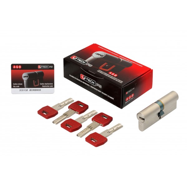 Cilindro u-tech ps chi/chi 80 (30-10-40) nichel 5c