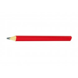 Set 6 matite colore rosso durezza media 24 cm
