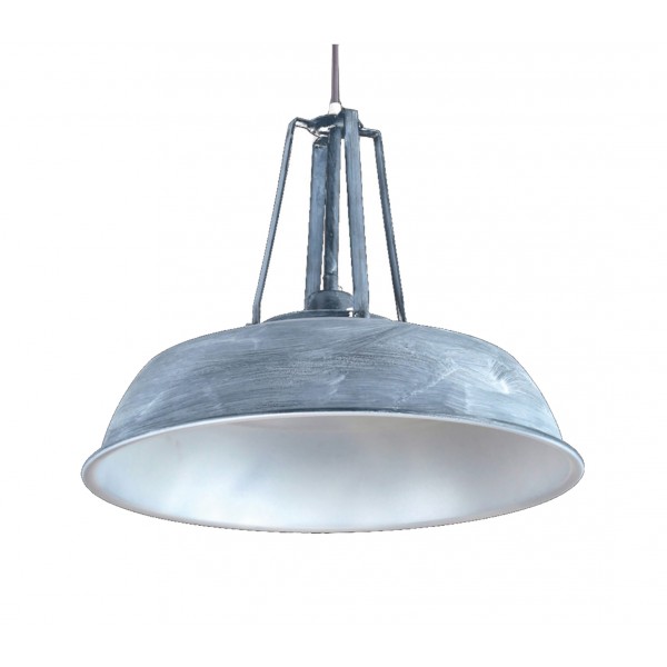 Lampadario mary 60w 45x100 grigio cemento