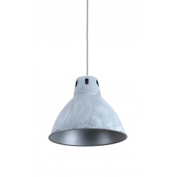 Lampada sospensione kuky 60w e27 120x25 grigio