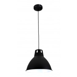 Lampada sospensione kuky 60w e27 120x25 nero lav.