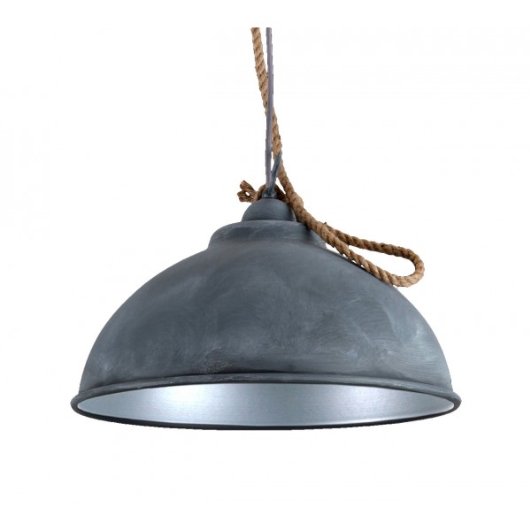 Lampada sospensione colly 42w e27 39x125 grigio