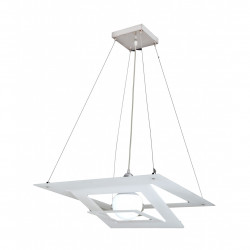 Lampada a sospensione Etra  42 W E27 57x180 cromo