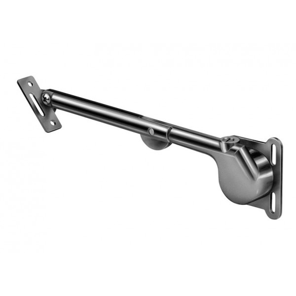 Snodo cassapanca att. anta legno 90° sx nichel