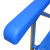 Sdraio da mare 58x60x36-95cm con supporto blU