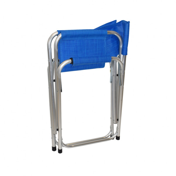 Sedia mare pieghevole Regista in alluminio colore blu leggera