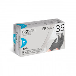 Guanti rays biosoft black senza polvere taglia m nero...