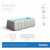 Piscina fuori terra rettangolare Bestway 56466 Power Steel 549x274x122 cm