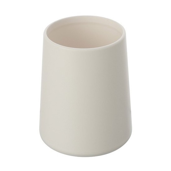 Porta spazzolino linea sidney in ceramica bianco
