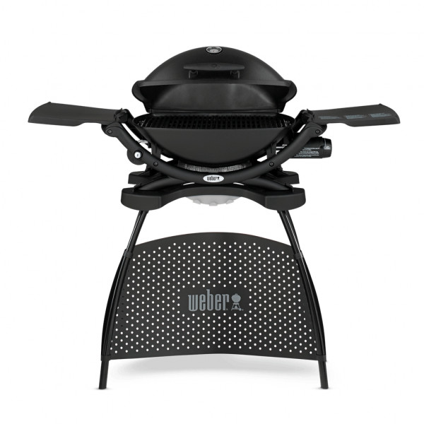 Barbecue a gas Weber + stand 2200Q nero 130x59x66 cm