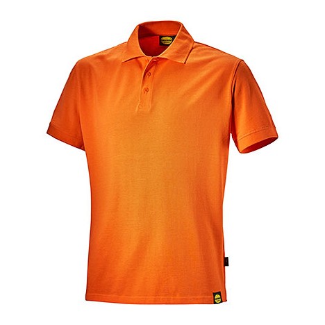Polo atlar ii man. corta arancio vermiglio tg. s