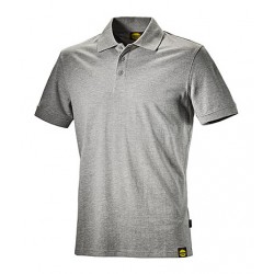 Polo atlar ii man. corta grigio melange ch. tg. l