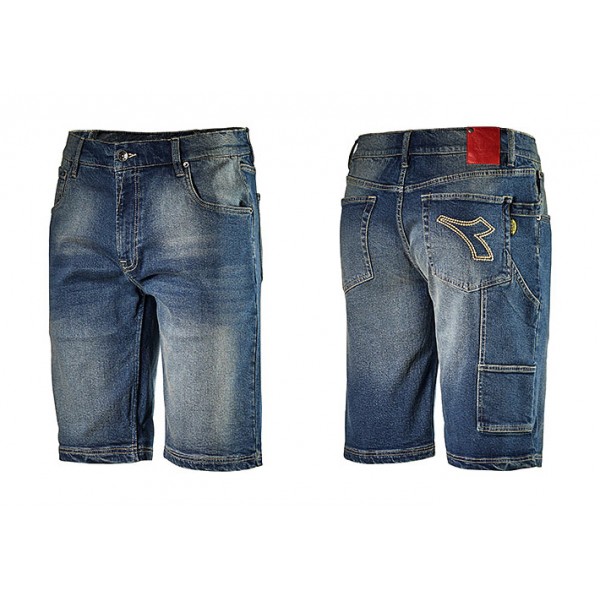 Bermuda denim stone dirty washing tg. 33