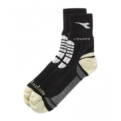 Calze tech summer nero / grigio gabbiano tg. xl