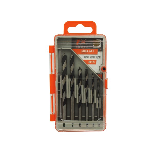 Kit Koopman 6 punte universali per trapano diametro 3-8 mm