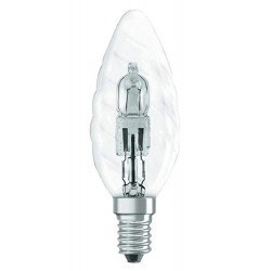 Lampadina alogena halogen bw d 30/40w e14 l/c