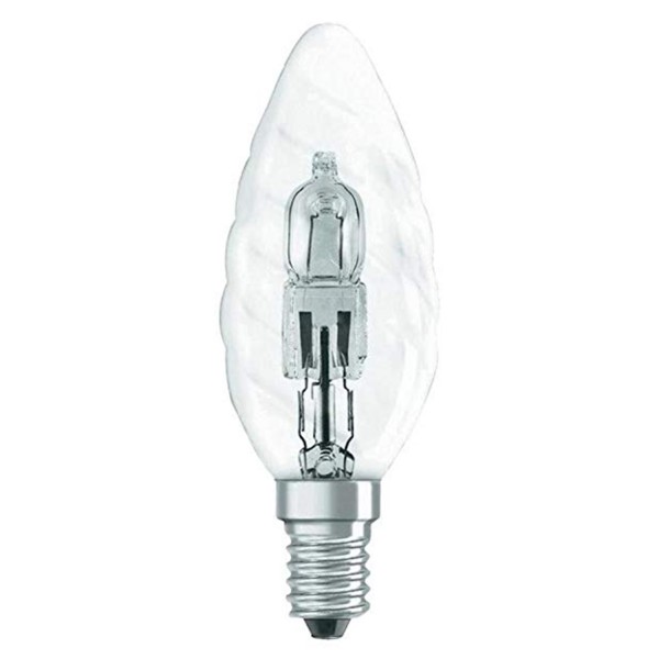 Lampadina alogena halogen bw d 30/40w e14 l/c