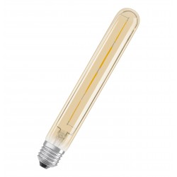 Lampadina vintage tubular gold a+ 2,8w e27 l/c.