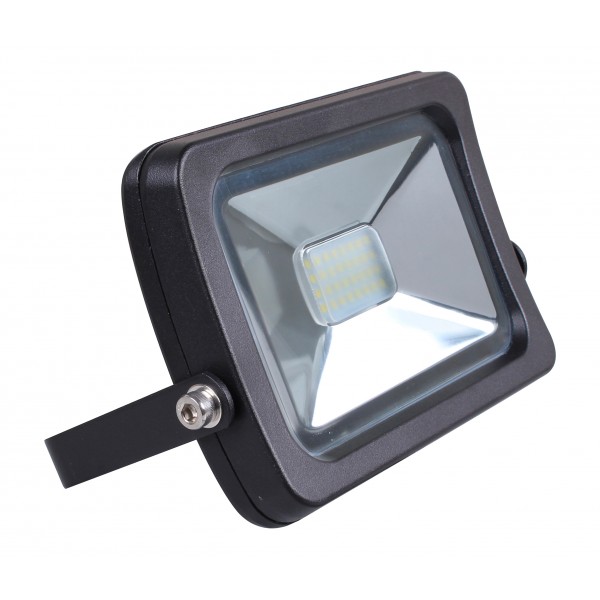 Proiettore led 30w 232x155x30mm 6500k nero sat