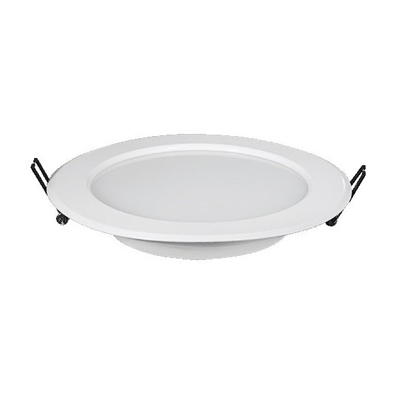 Pannello tondo incasso led 18w 3000k 1200l bianco