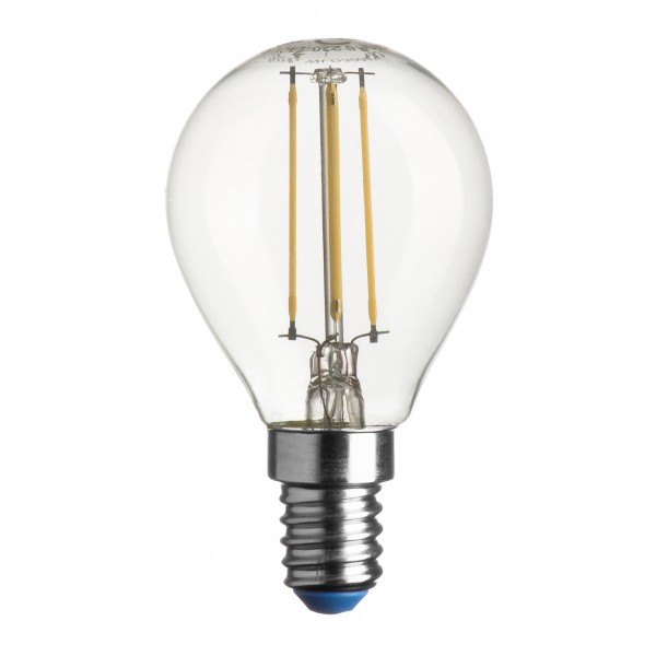 Lampadina led sfera a++ 4 / 40 w e14 luce fredda