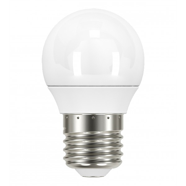 Lampadina led sfera opale a+ 5,4 / 40 w e27 l/neu