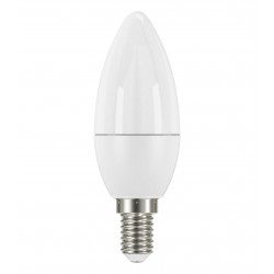 Lampadina led oliva opale a+ 7,5 / 60 w e14 l/neu