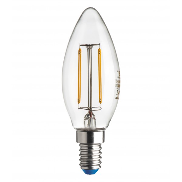 Lampadina led oliva a++ 4 / 40 w e14 luce neutra