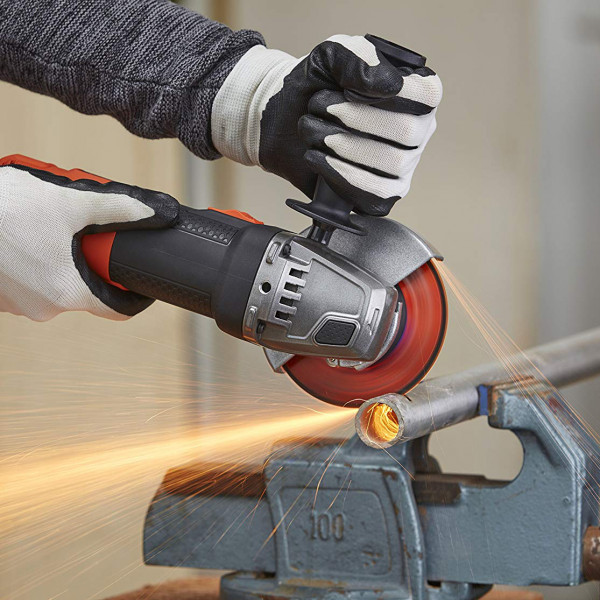 Smerigliatrice angolare 900 w 115 mm black &amp; decker beg210k-qs + valigetta