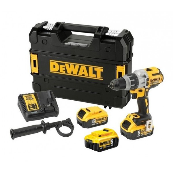 Dewalt trapano a percussione professionale 8 v incluse 3 batterie e valigetta