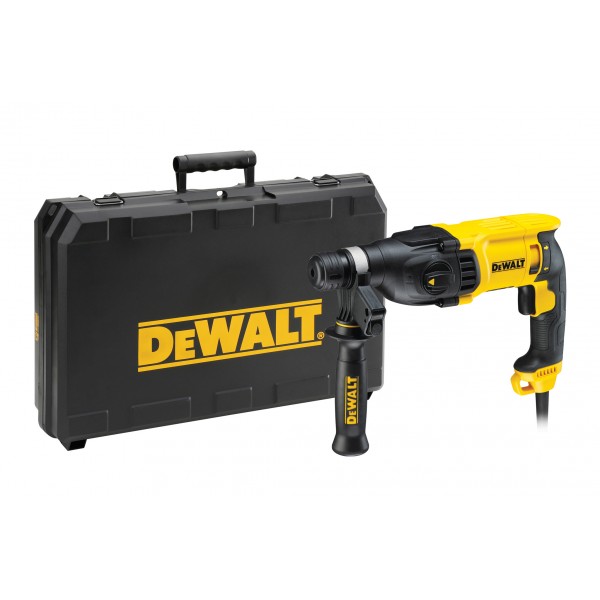 Tassellatore perforatore DeWalt D25133K-QS 800 W sds-plus con cavo con valigetta