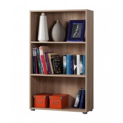 Libreria 3 ripiani 70x30x119 cm composad rovere sonomoa