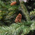 Albero di Natale verde con pigne h 150 cm Holand
