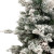 Albero di Natale innevato folto con pigne h 240 cm Kolba